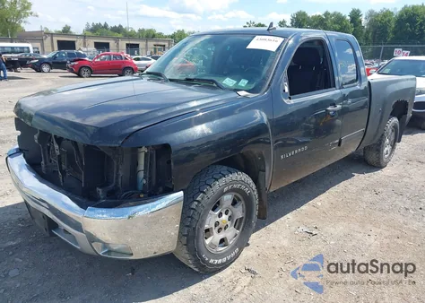 2012 Chevrolet Silverado 1500 Lt из США, поврежденный, VIN 1GCRKSE79CZ148098